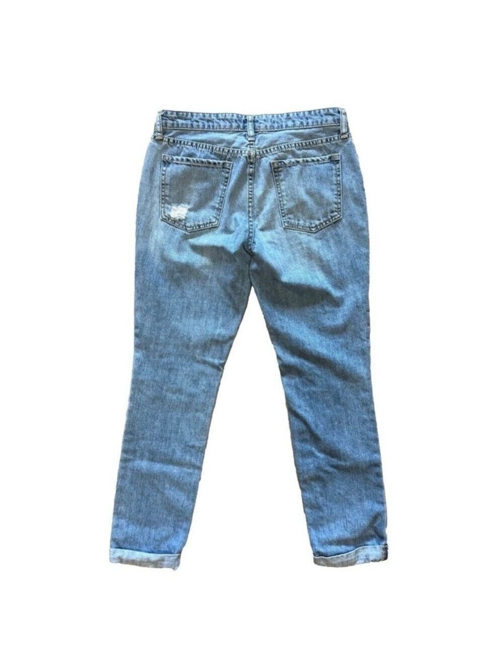 GAP 1969 👖 Sexy Boyfriend Distressed Ankle Jeans Size 0/25 Low Rise - Picture 3 of 13